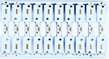 Automobile lamp panel